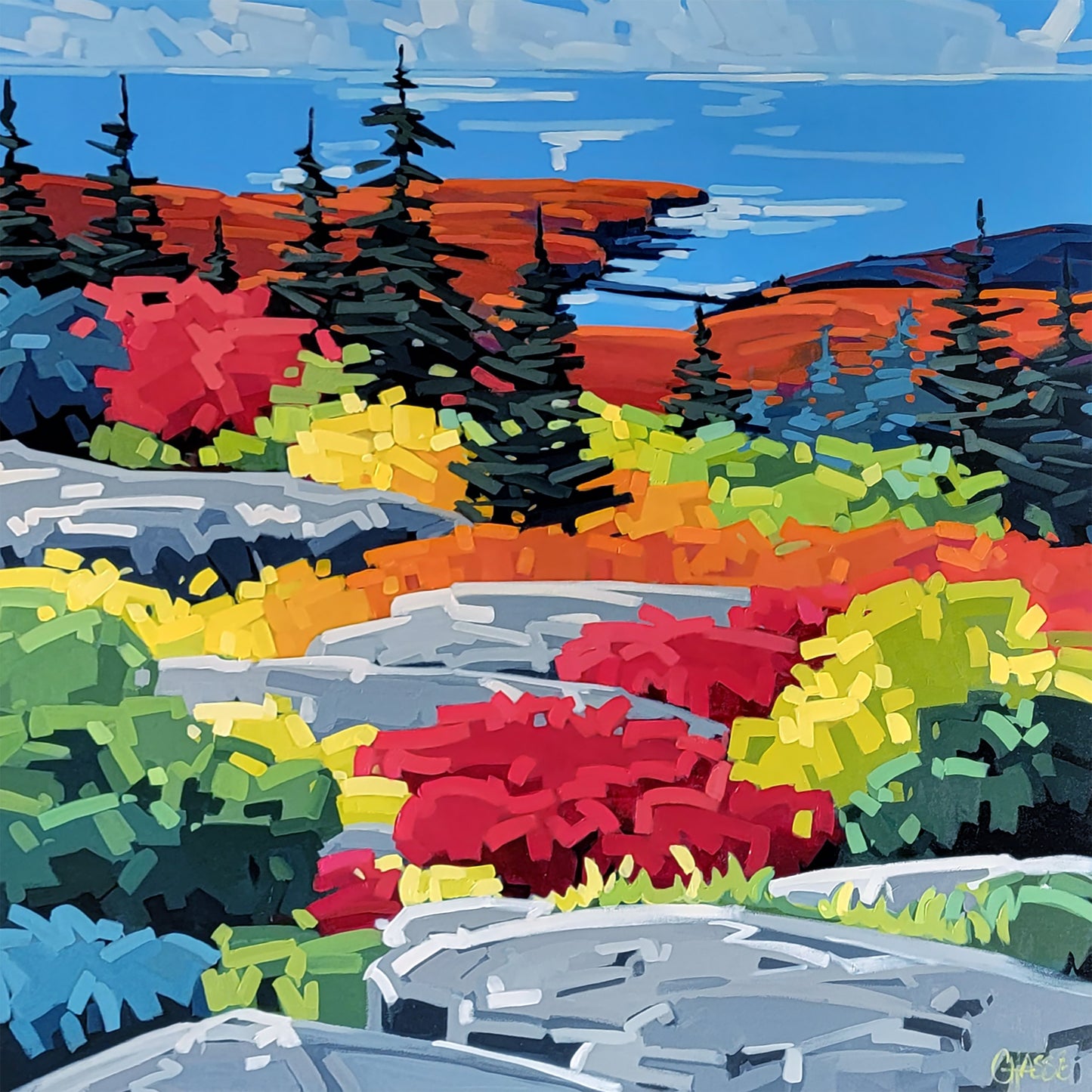 DAME NATURE REVÊT SES COULEURS AUTOMNALES