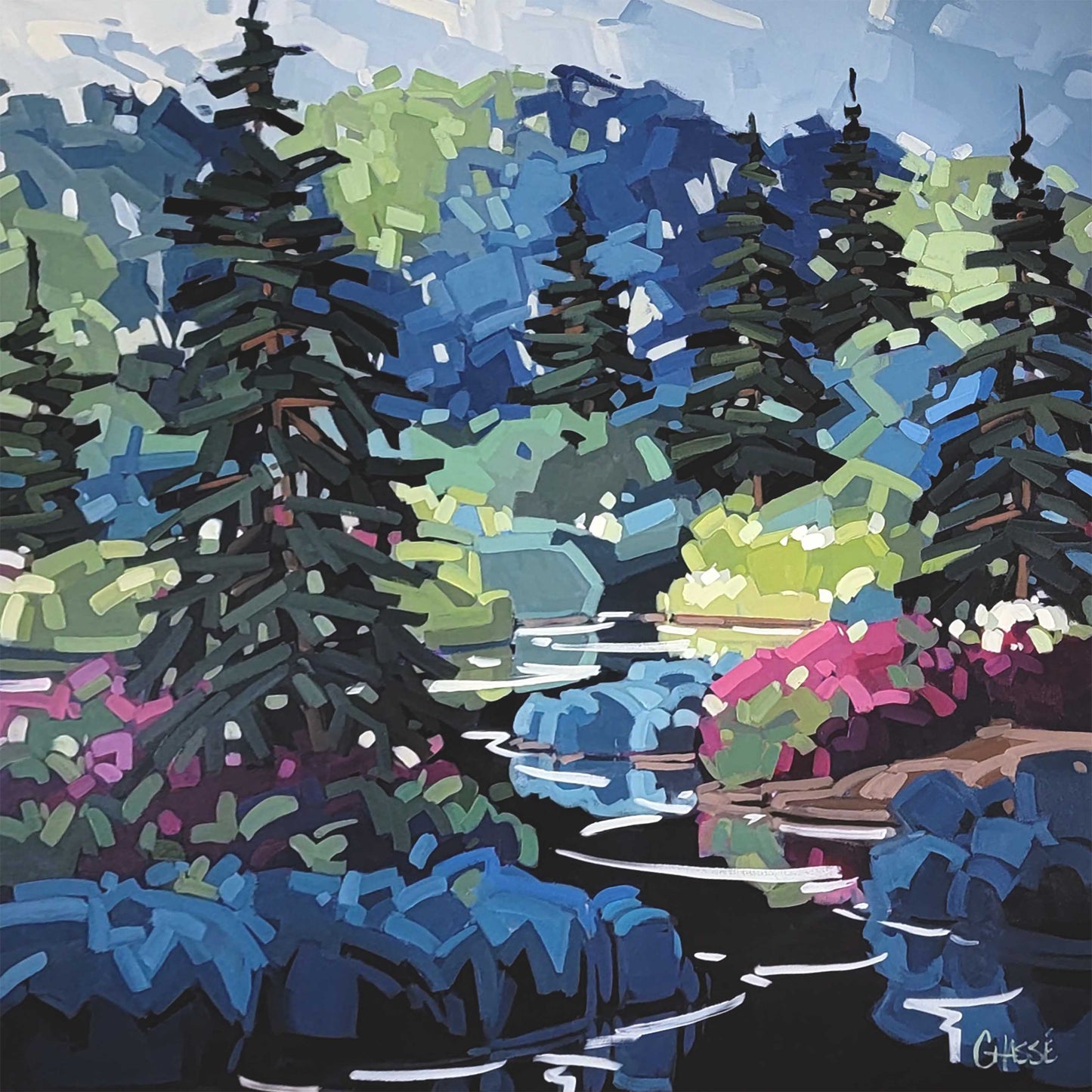 LE TEMPS COULE COMME L'EAU DE LA RIVIÈRE