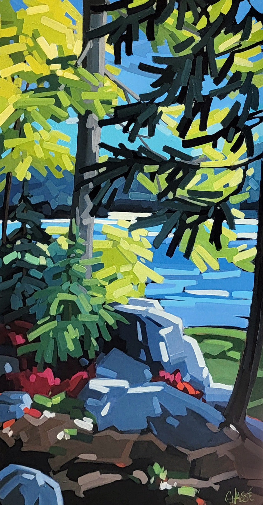 UN APRÈS-MIDI À JORDAN POND