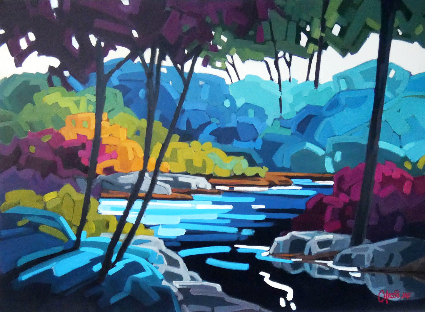 QUAND LES COULEURS MURMURENT ENTRE ELLES