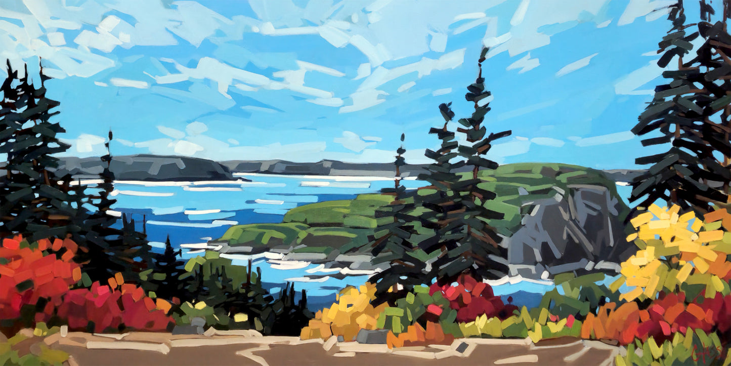 RENCONTRER SON ROCHER INTÉRIEUR, BACK HARBOUR, T.-N.